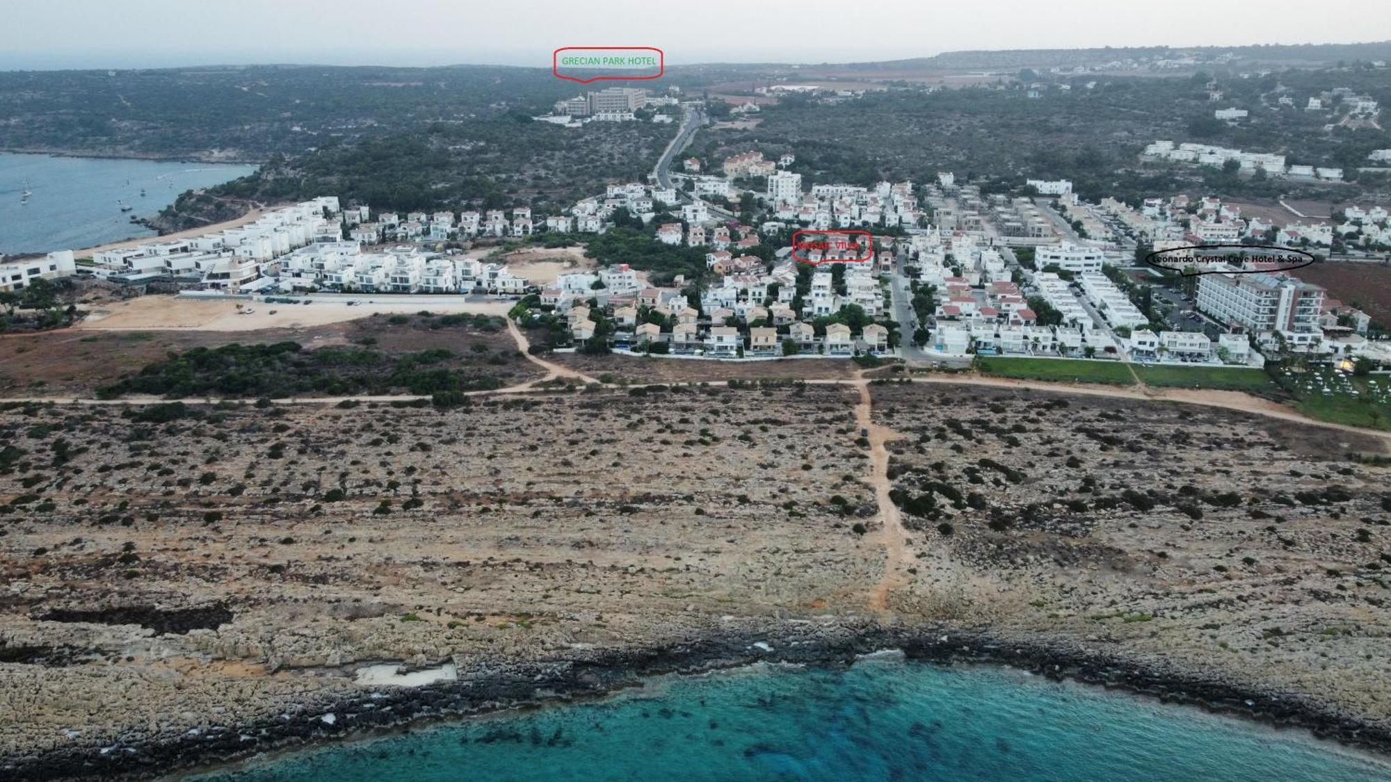 Mosaic Villa By The Sea Protaras Extérieur photo